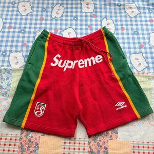Supreme x Umbro Knit Soccer Short 'Red'